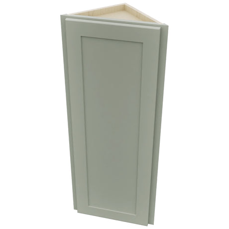 Fabuwood Galaxy Pistachio Green WAE1242 Wall Angle End Cabinet, Top View