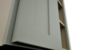 Fabuwood Galaxy Pistachio Green WBC2442 Wall Corner Blind Cabinet, Detail View