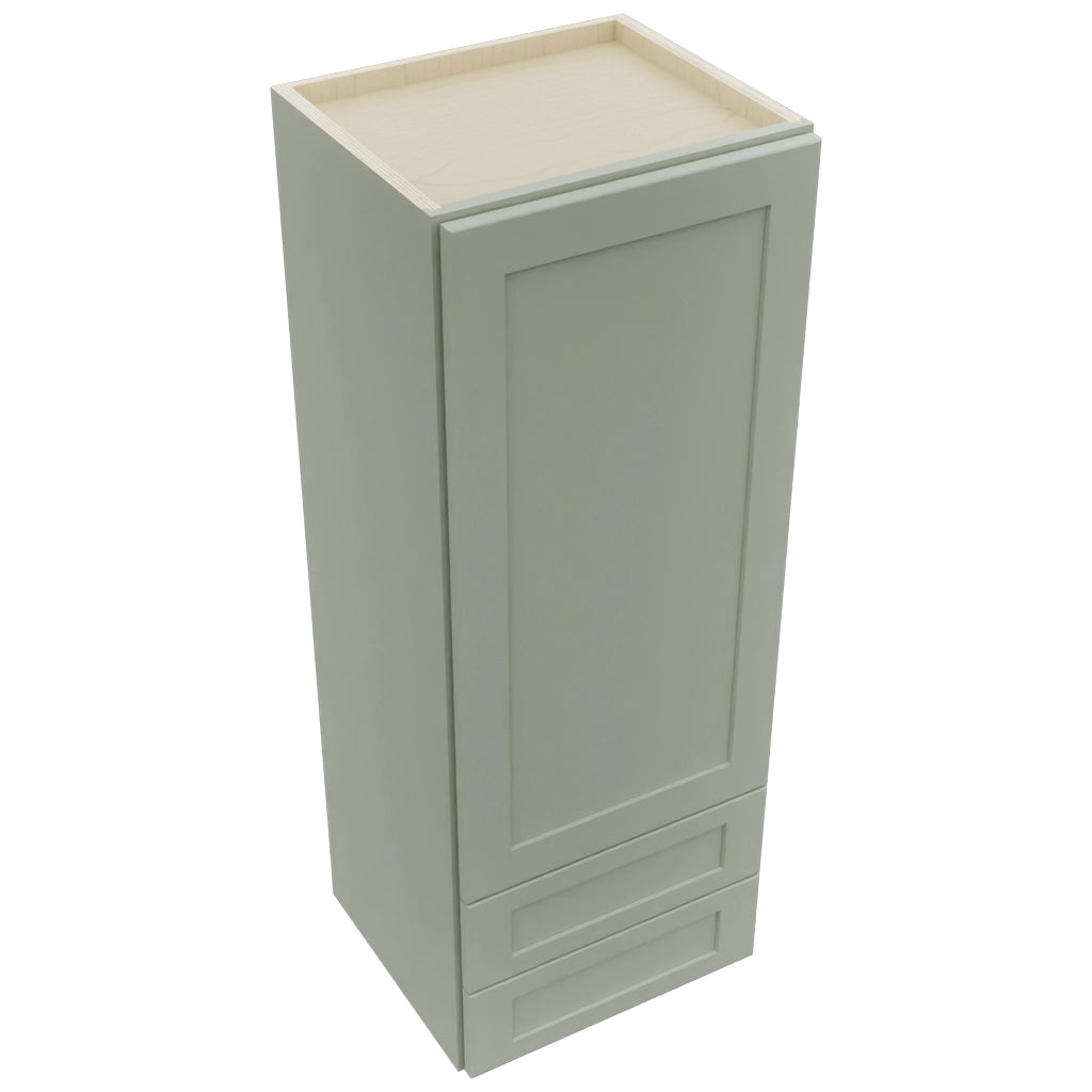 Fabuwood Galaxy Pistachio Green WD1848 Wall Drawer Cabinet, Top View