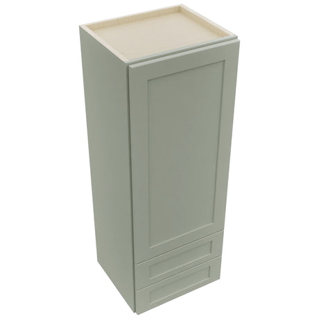 Fabuwood Galaxy Pistachio Green WD1848 Wall Drawer Cabinet, Top View