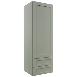 Fabuwood Galaxy Pistachio Green WD1854 Wall Drawer Cabinet, Front View