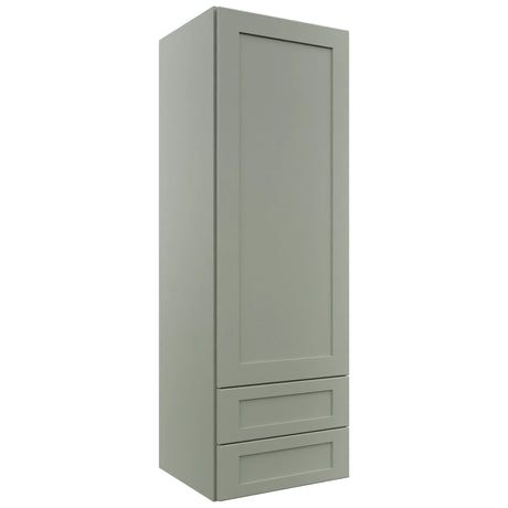 Fabuwood Galaxy Pistachio Green WD1854 Wall Drawer Cabinet, Front View