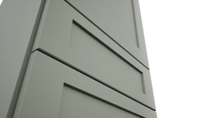 Fabuwood Galaxy Pistachio Green WD1854 Wall Drawer Cabinet, Detail View