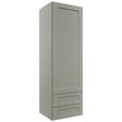 Fabuwood Galaxy Pistachio Green WD1857 Wall Drawer Cabinet, Front View