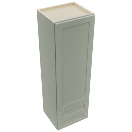 Fabuwood Galaxy Pistachio Green WD1857 Wall Drawer Cabinet, Top View