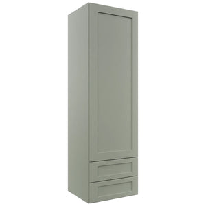 Fabuwood Galaxy Pistachio Green WD1860 Wall Drawer Cabinet, Front View