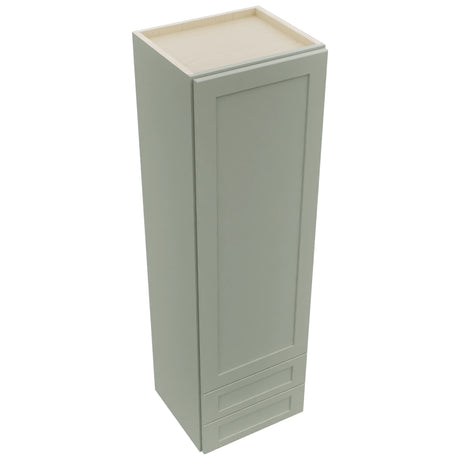 Fabuwood Galaxy Pistachio Green WD1860 Wall Drawer Cabinet, Top View