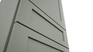 Fabuwood Galaxy Pistachio Green WD1860 Wall Drawer Cabinet, Detail View
