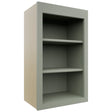 Fabuwood Galaxy Pistachio Green WOS1830 Wall Open Shelf, Front View