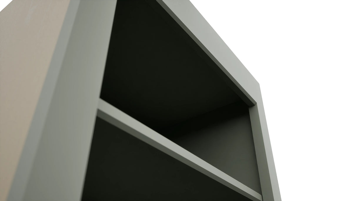 Fabuwood Galaxy Pistachio Green WOS1839 Wall Open Shelf, Detail View