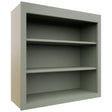 Fabuwood Galaxy Pistachio Green WOS3030 Wall Open Shelf, Front View