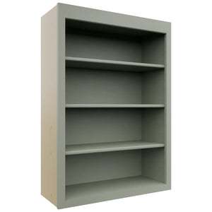 Fabuwood Galaxy Pistachio Green WOS3042 Wall Open Shelf, Front View