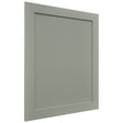 Fabuwood Galaxy Pistachio Green WP-BASE Panel, Front View
