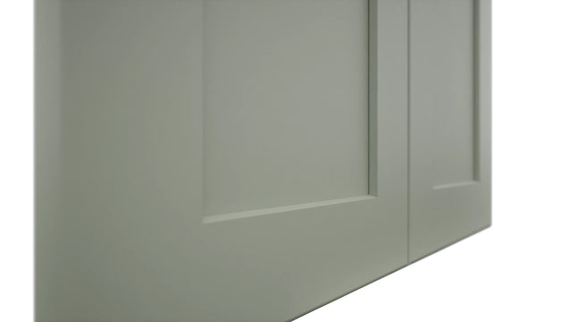 Fabuwood Galaxy Pistachio Green WP-T93 Panel, Detail View