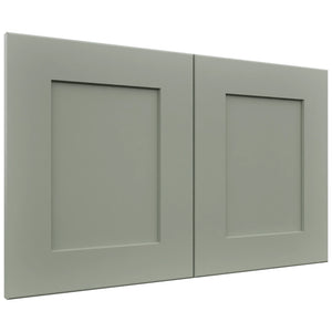 Fabuwood Galaxy Pistachio Green WP-W1524D Panel, Front View