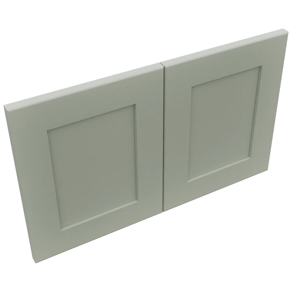 Fabuwood Galaxy Pistachio Green WP-W1524D Panel, Top View