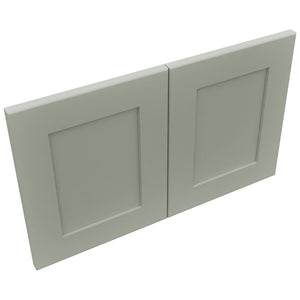 Fabuwood Galaxy Pistachio Green WP-W1524D Panel, Top View