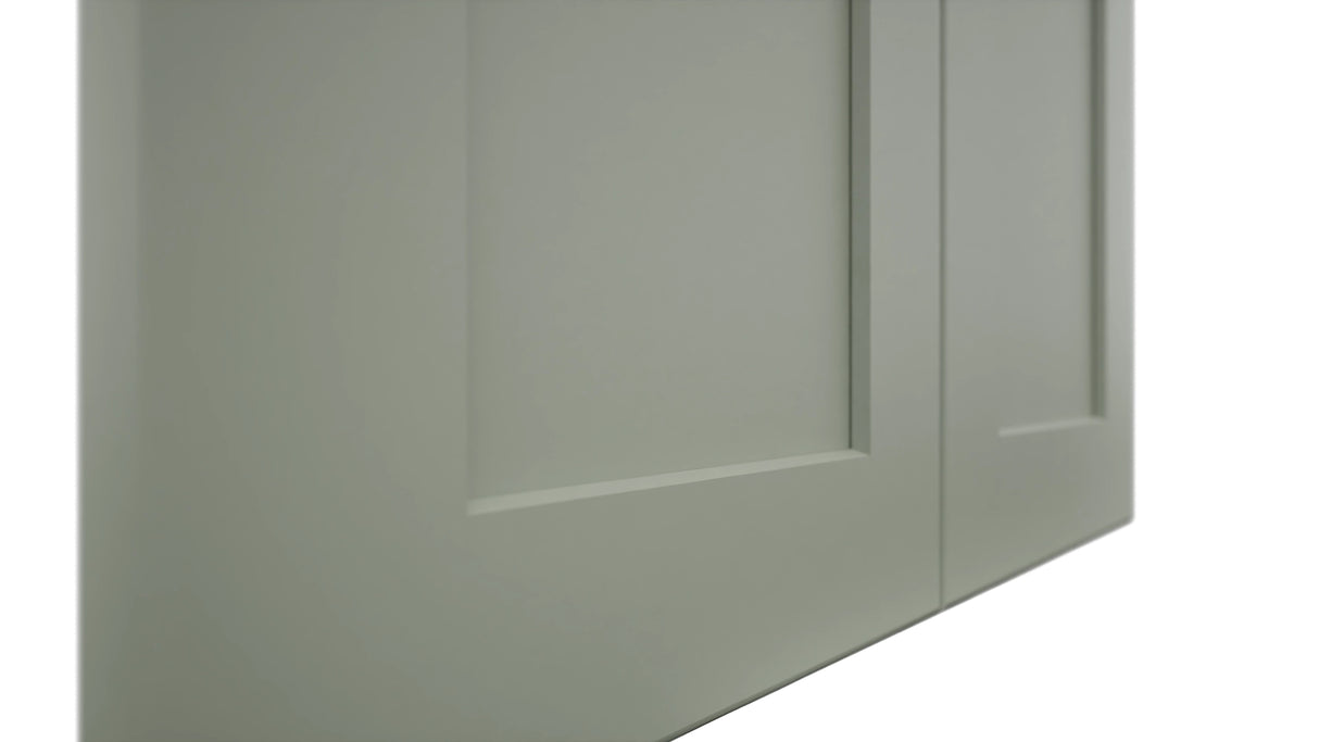 Fabuwood Galaxy Pistachio Green WP-W1524D Panel, Detail View