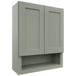 Fabuwood Galaxy Pistachio Green WVS2430 Vanity Wall Storage, Front View