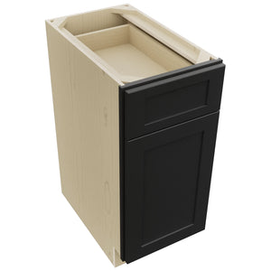 Fabuwood Galaxy Pitch Black B15 Base Standard Cabinet, Top View