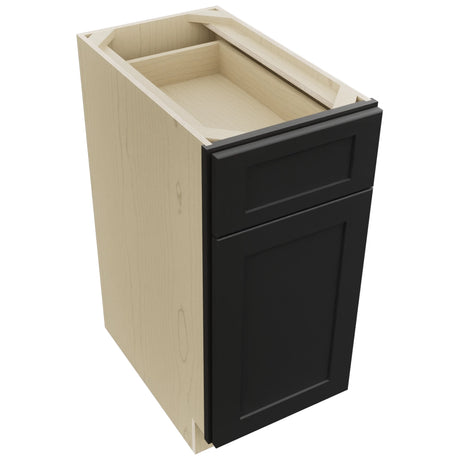 Fabuwood Galaxy Pitch Black B15 Base Standard Cabinet, Top View