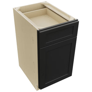 Fabuwood Galaxy Pitch Black B18 Base Standard Cabinet, Top View