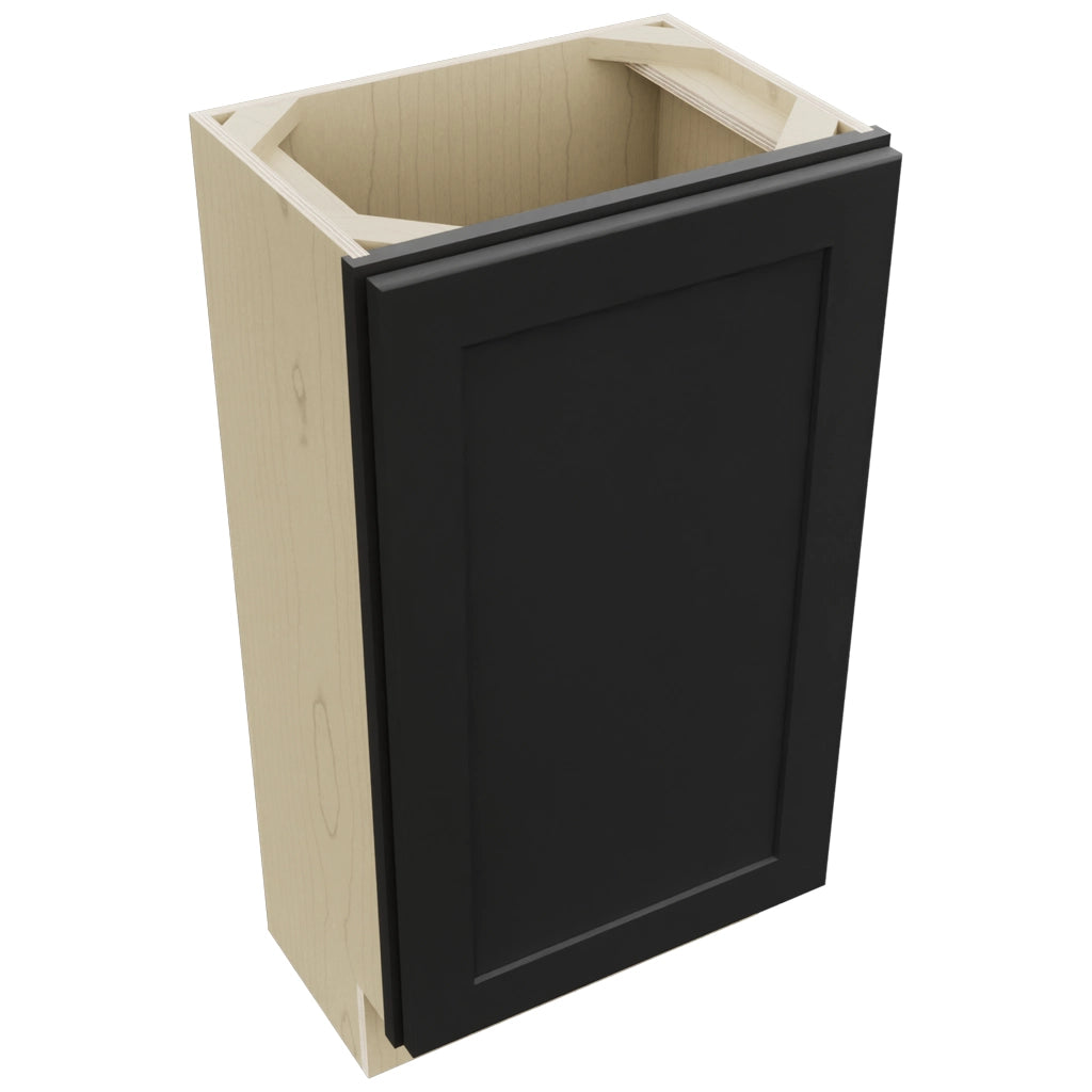 Fabuwood Galaxy Pitch Black B18FD-12D Base Full Door Cabinet, Top View