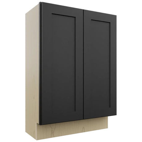 Fabuwood Galaxy Pitch Black B24FD-12D Base Full Door Cabinet, Front View