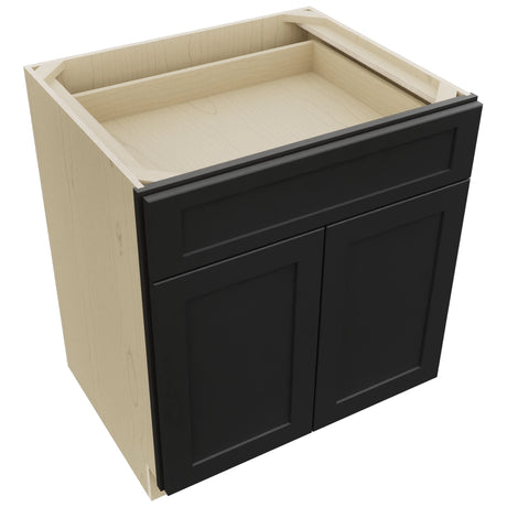 Fabuwood Galaxy Pitch Black B30 Base Standard Cabinet, Top View