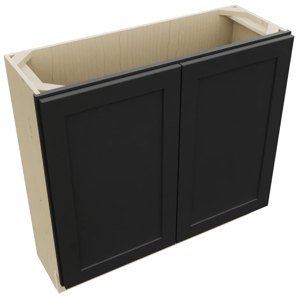 Fabuwood Galaxy Pitch Black B36FD-12D Base Full Door Cabinet, Top View