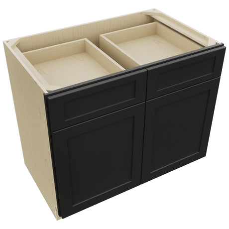 Fabuwood Galaxy Pitch Black B39 Base Standard Cabinet, Top View