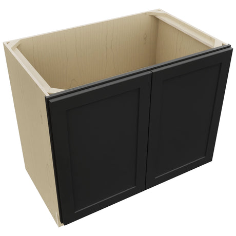 Fabuwood Galaxy Pitch Black B39FD Base Full Door Cabinet, Top View