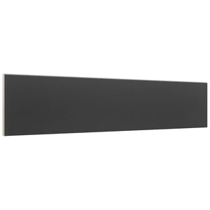 Fabuwood Galaxy Pitch Black BBM Molding, Front View