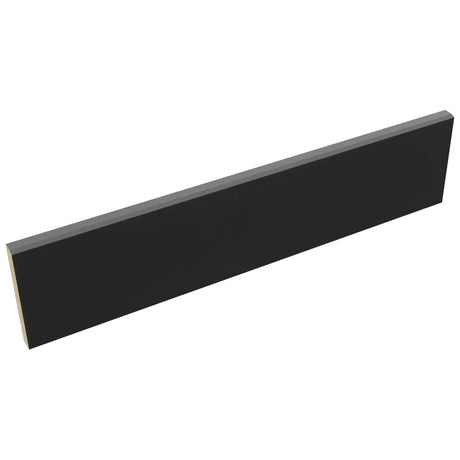 Fabuwood Galaxy Pitch Black BBM Molding, Top View