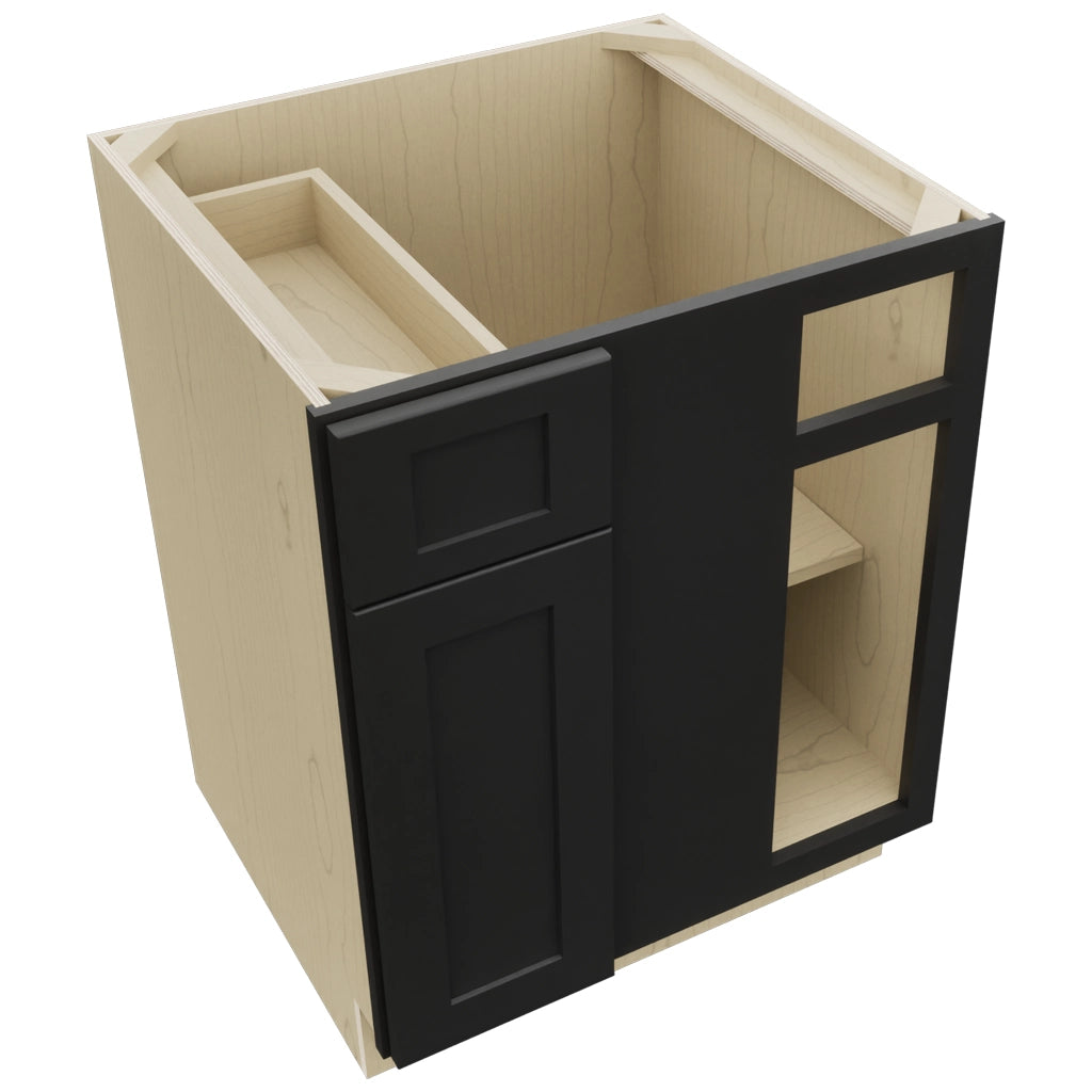 Fabuwood Galaxy Pitch Black BLB36/39 Base Corner Blind Cabinet, Top View
