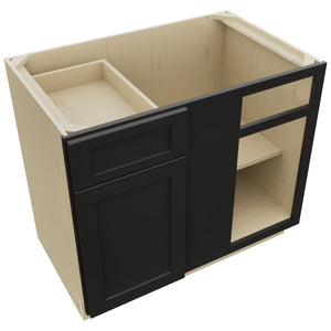 Fabuwood Galaxy Pitch Black BLB42/45 Base Corner Blind Cabinet, Top View