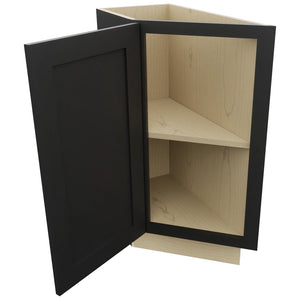 Fabuwood Galaxy Pitch Black BTL12 Base Transitional Cabinet, Open View