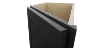 Fabuwood Galaxy Pitch Black BTL12 Base Transitional Cabinet, Detail View