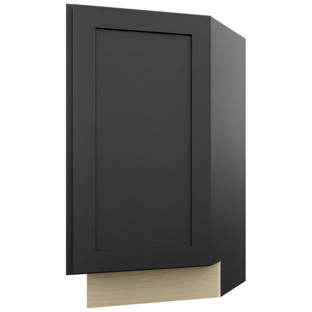 Fabuwood Galaxy Pitch Black BTR12 Base Transitional Cabinet, Front View