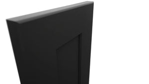 Fabuwood Galaxy Pitch Black DD W0930 DOOR Panel, Detail View