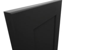 Fabuwood Galaxy Pitch Black DD W1230 DOOR Panel, Detail View