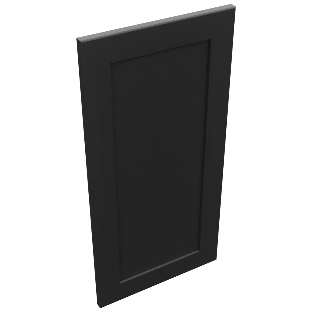 Fabuwood Galaxy Pitch Black DD W1530 DOOR Panel, Top View
