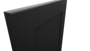 Fabuwood Galaxy Pitch Black DD W1530 DOOR Panel, Detail View