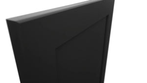 Fabuwood Galaxy Pitch Black DD W1830 DOOR Panel, Detail View