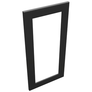 Fabuwood Galaxy Pitch Black DS DFG1530 Wall Prepped Door, Top View