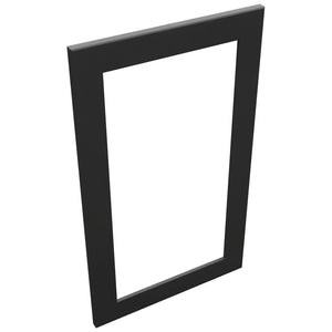 Fabuwood Galaxy Pitch Black DS DFG1830 Wall Prepped Door, Top View