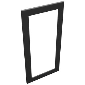 Fabuwood Galaxy Pitch Black DS DFG1836 Wall Prepped Door, Top View