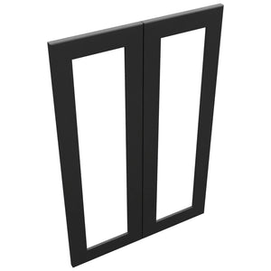 Fabuwood Galaxy Pitch Black DS DFG2436 Wall Prepped Door, Top View