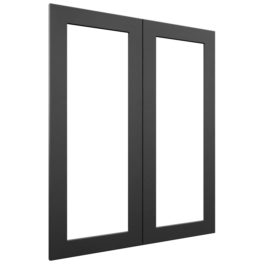 Fabuwood Galaxy Pitch Black DS DFG3036 Wall Prepped Door, Front View