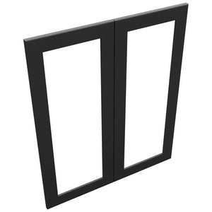 Fabuwood Galaxy Pitch Black DS DFG3036 Wall Prepped Door, Top View